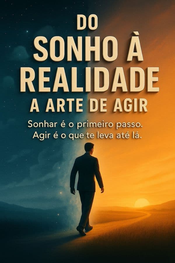 Capa DO SONHO À REALIDADE: A ARTE DE AGIR